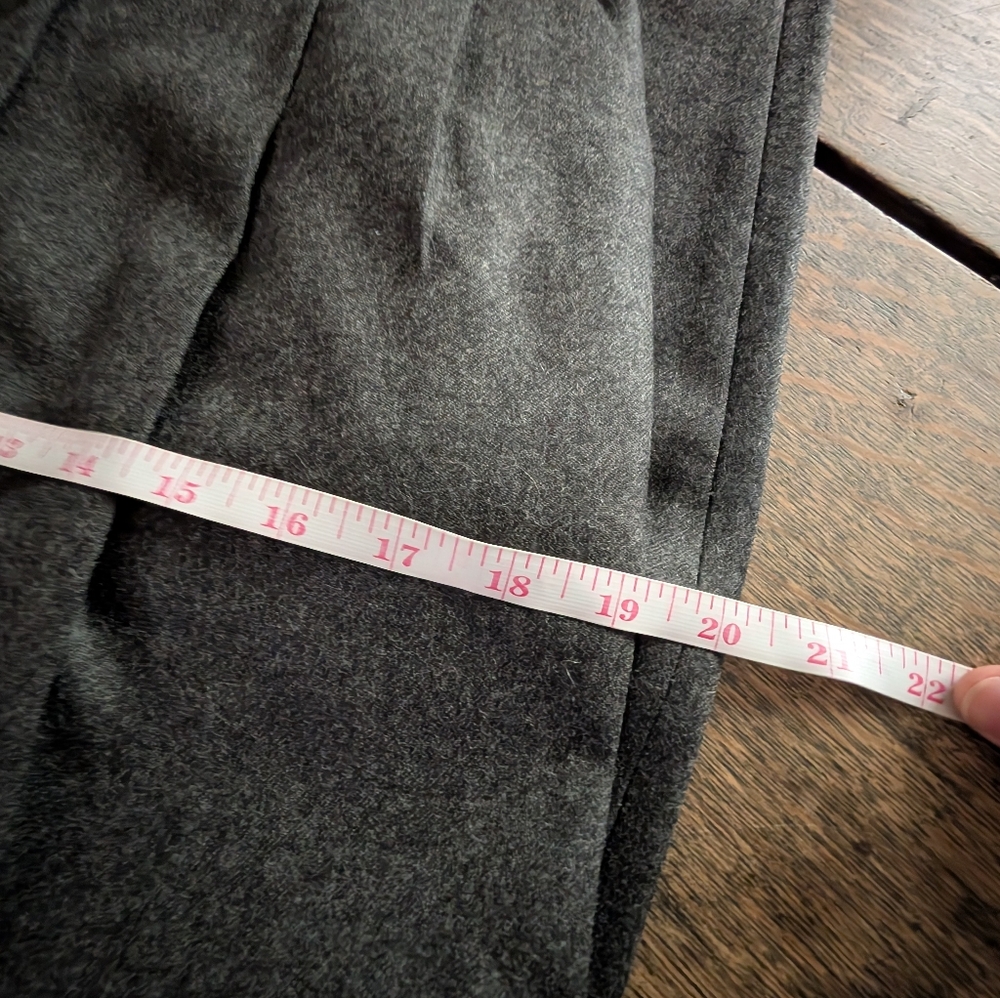 Vintage Gray Office Pants - Picture 5 of 8